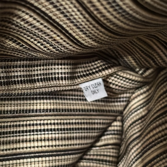 Mackenzie Childs PICK A POCKET TOTE BAG Signature Handles & Brass Plate - Picture 8 of 13